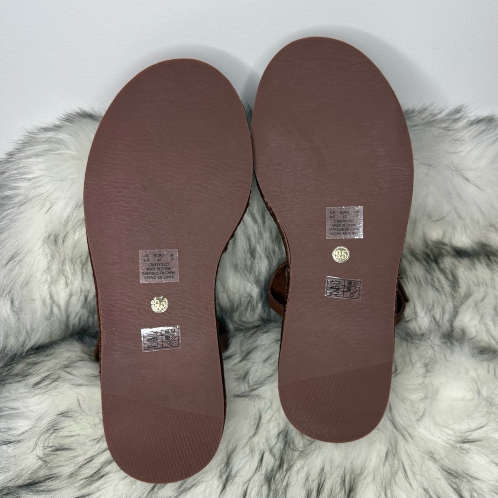 Kelsi Dagger NIB Mend Platform Sandal in Peanut - Picture 9 of 11